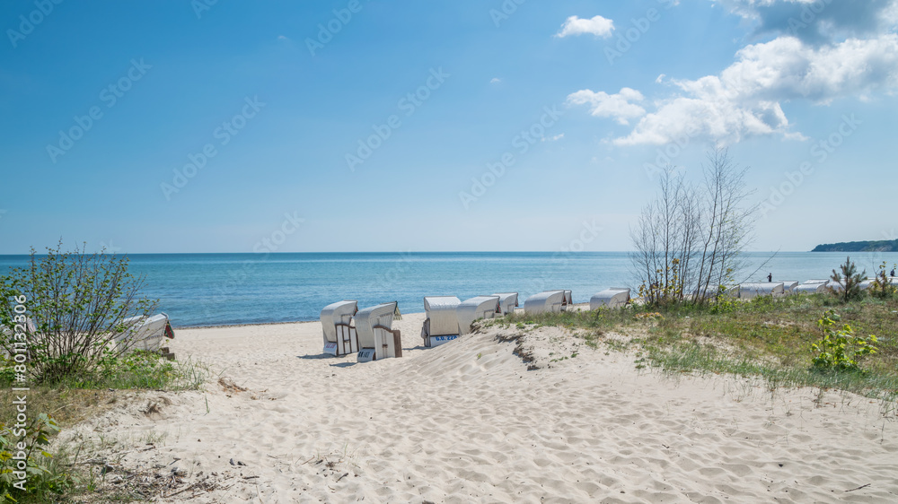 Strand Sellin, Ostsee Insel Rügen 