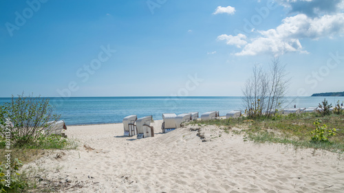 Strand Sellin  Ostsee Insel R  gen 