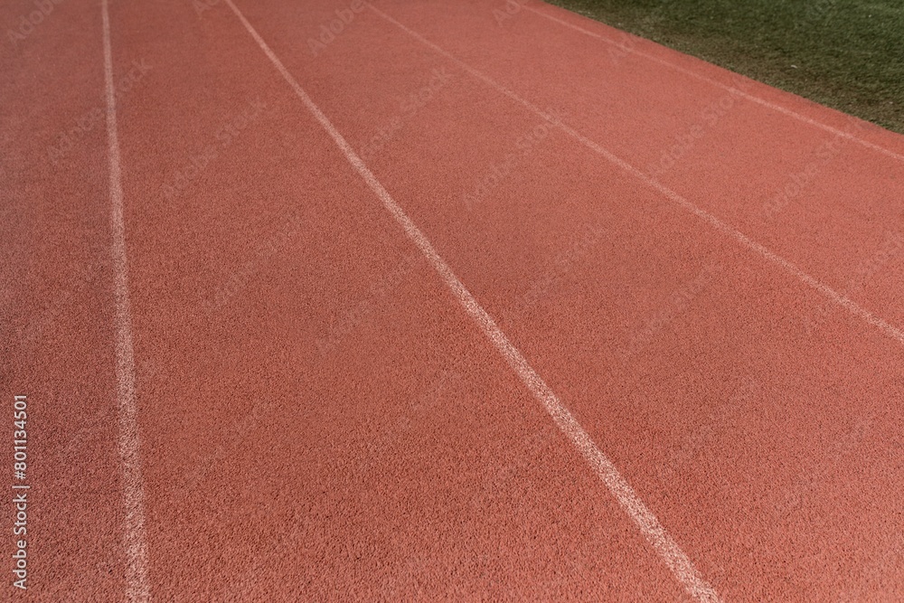 Fototapeta premium Empty running track