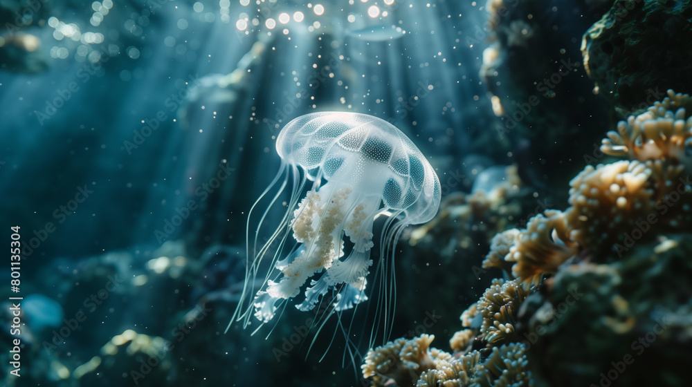 Graceful Guardians: Stunning Jellyfish Photography Graceful Guardians: Stunning Jellyfish Photography