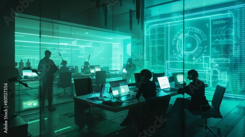 Cyber Sentinel: Safeguarding Sensitive Data in a Futuristic Security Hub