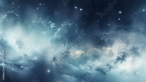 Abstract dark background  mysterious space postcard