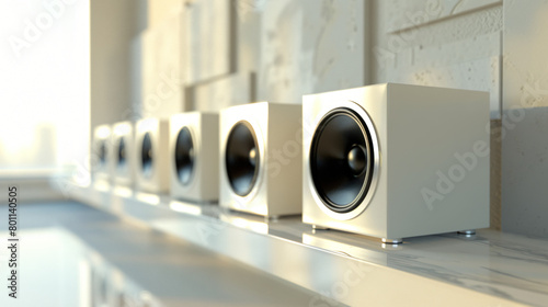 Elevate Your Sound: Sleek Minimalist Speakers for Every Room