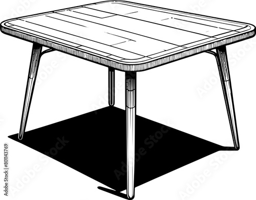 Dining table icon