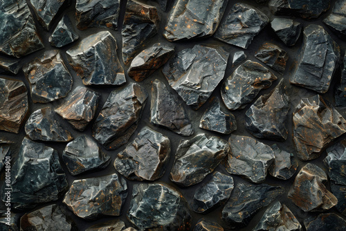 Rough coal texture, symbolizing strength, resilience, resourcefulness in business and life