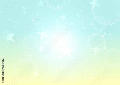 星のきらめく空のイメージ背景