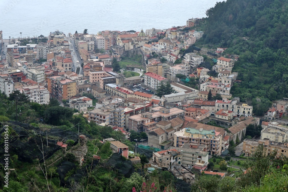 Maiori - Il borgo dal sentiero del castello