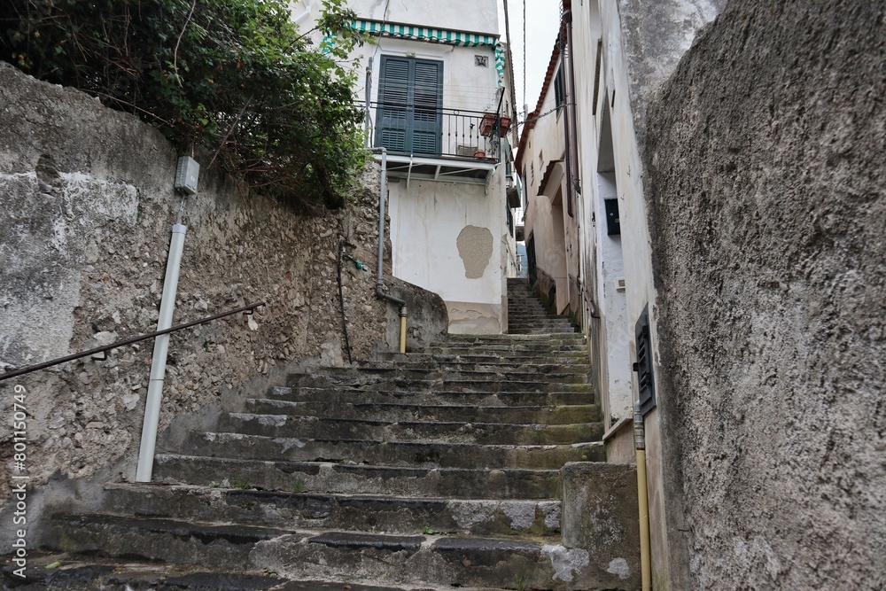 Maiori - Scalinata in Via Accola