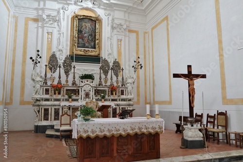 Obraz na płótnie Maiori - Altare della Chiesa di San Domenico w salonie