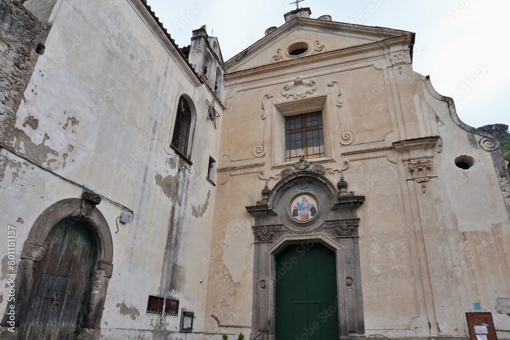 Maiori - Convento e Chiesa di San Domenico in Via Roma