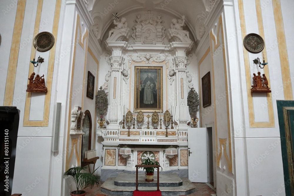 Maiori - Seconda cappella destra della Chiesa di San Domenico