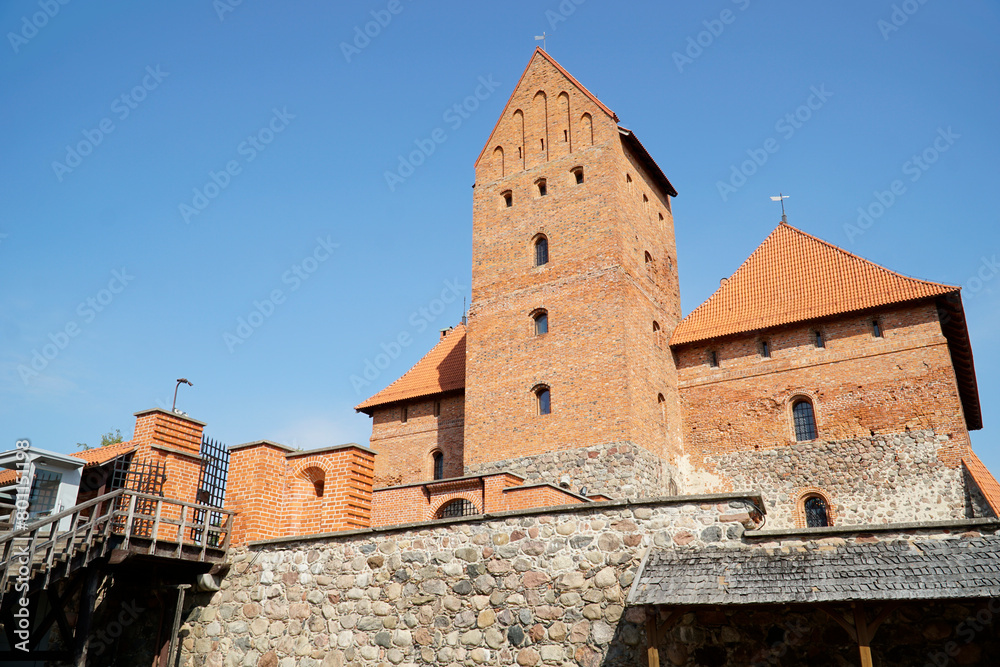 Trakai, Lithuania - Medieval castle, upper palace Trakai, Lithuania - Medieval castle, upper palace