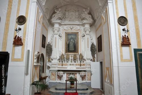 Obraz na płótnie Maiori - Seconda cappella destra della Chiesa di San Domenico w salonie