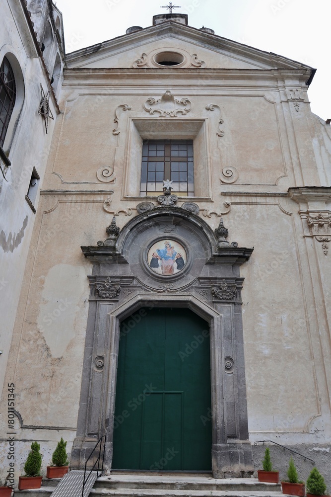 Maiori - Facciata della Chiesa di San Domenico