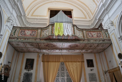 Obraz na płótnie Maiori - Organo a canne nella Chiesa di San Domenico w salonie