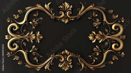 Golden Elegance  Ornate Frames for Timeless Beauty in Every Picture