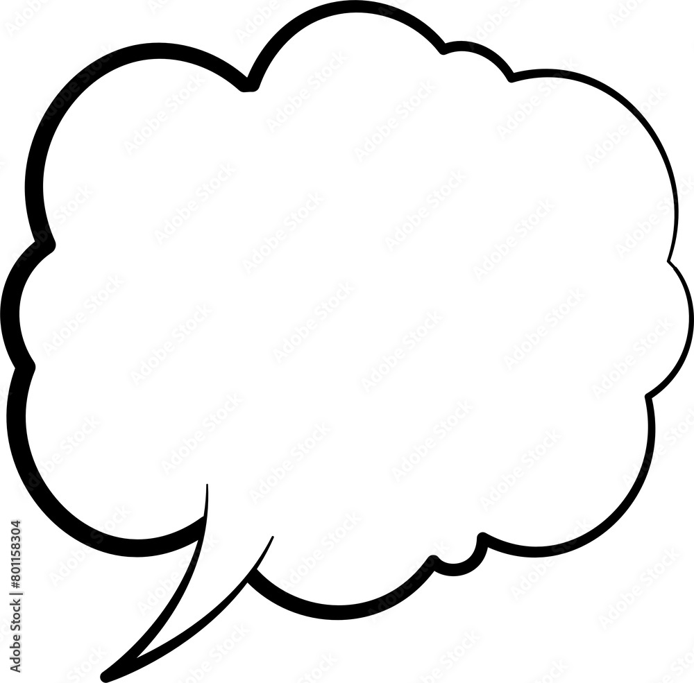 Black and white color speech bubble balloon, icon sticker memo keyword planner text box banner, flat png transparent element design Black and white color speech bubble balloon, icon sticker memo keyword planner text box banner, flat png transparent element design