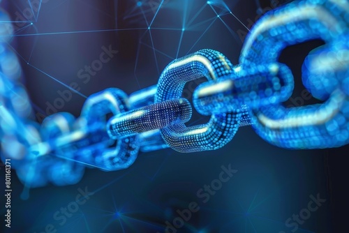 Blockchain revolutionizing finance, supply chain, and healthcare with secure decentralized systems