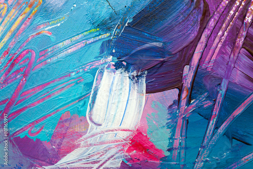 painted abstract background