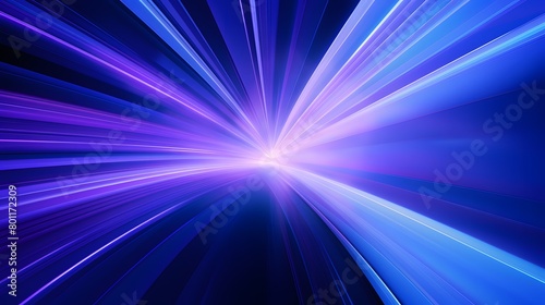 Radial blue and pruple light through the tunnel glowing in the darkness for print designs templates  Advertising materials  Email Newsletters  Header webs  e commerce signs retail shopping  advertisem
