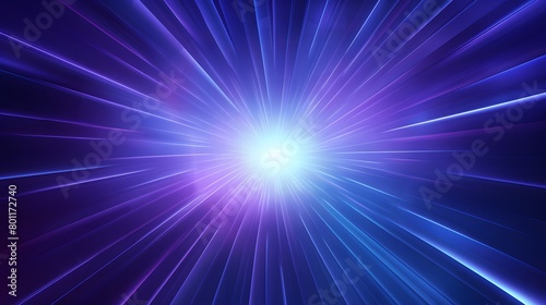 Radial blue and pruple light through the tunnel glowing in the darkness for print designs templates, Advertising materials, Email Newsletters, Header webs, e commerce signs retail shopping, advertisem