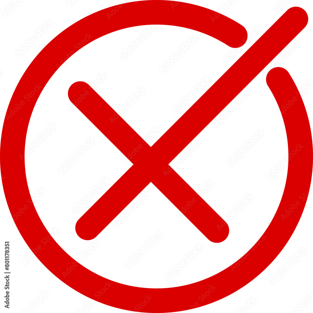 Obraz premium Cross Icon