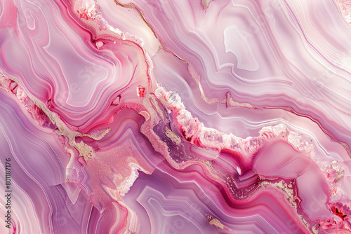 Soft pink alcohol ink ripples, with the delicate touch of agate, in full ultra HD