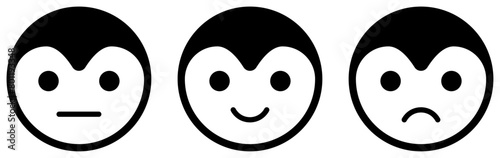 キャラクターの顔アイコン