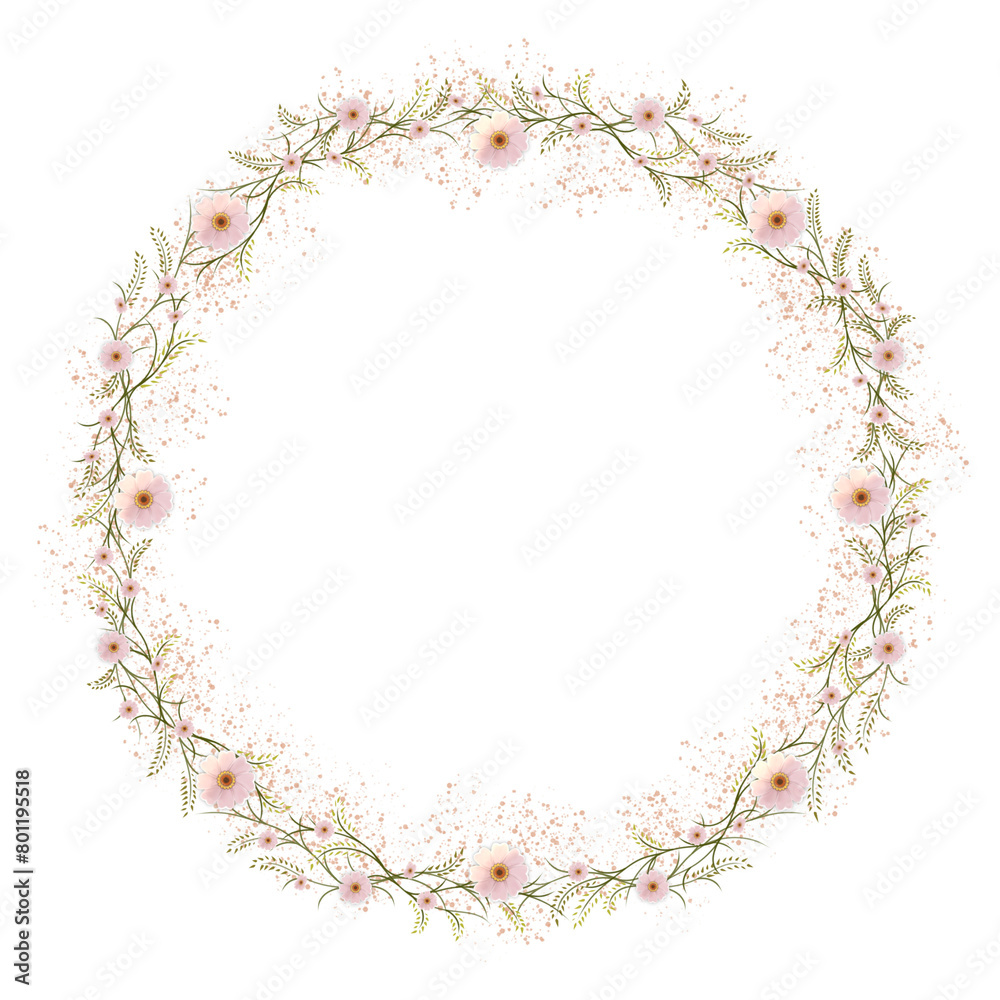 A circular flower 1