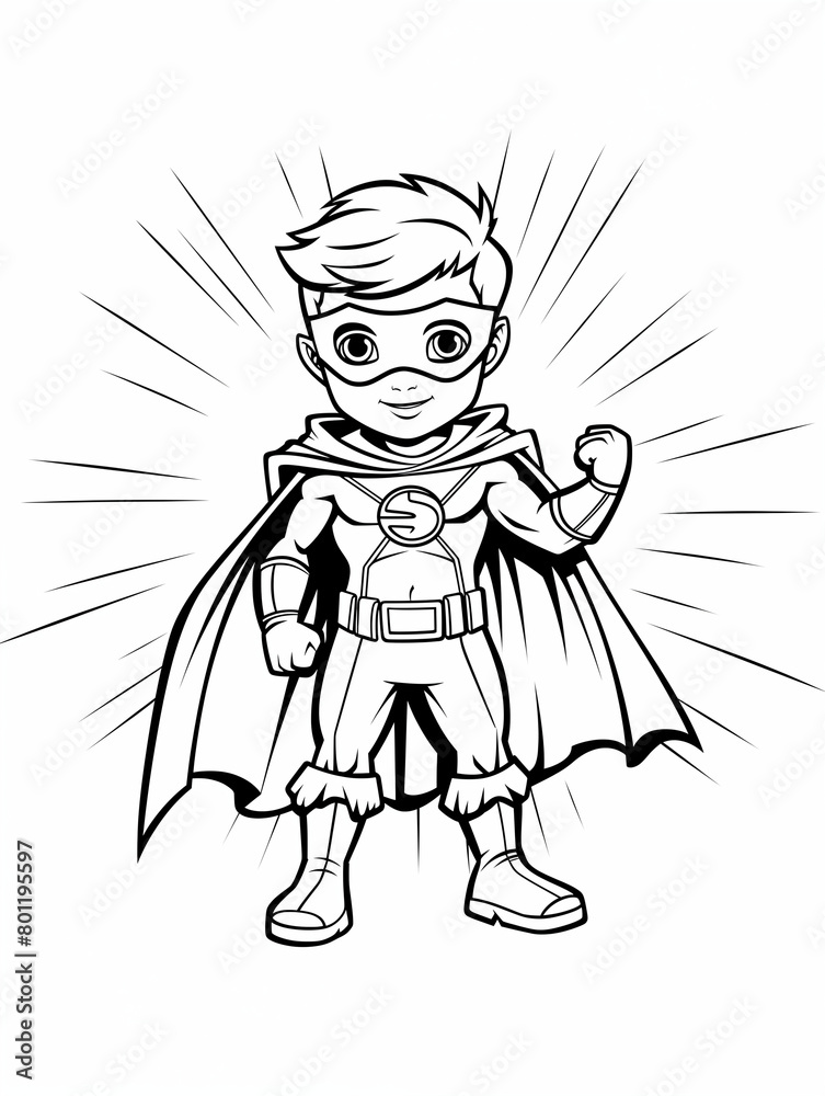 Superhero coloring sheets, hero Adventures, comic style Superhero coloring sheets, hero Adventures, comic style