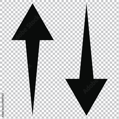 Up Down Arrow Icon Up Down Arrow Icon. EPS 10.