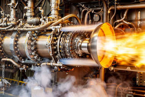 Combustion experiments on rocket engines