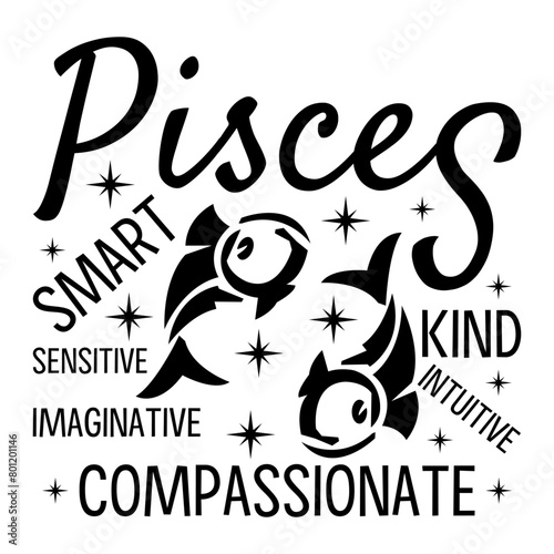 Pisces Smart Sensitive Imaginative Kind Intuitive Compassionate