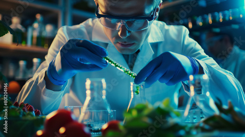 Nutrition Science and Food: Unlocking Wellness through Genetic Strands and Gene Editing - A Comprehensive Approach to Nutrients, Dietary Health, and GMOs photo