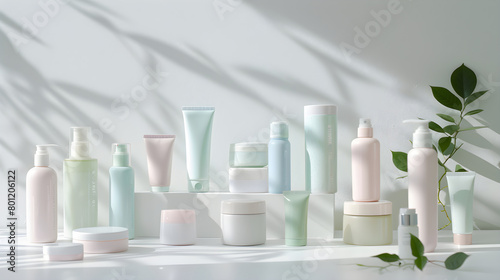 The Art of Skincare Routine: A Pastel Palette of Elegance and Tranquility