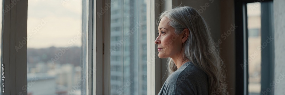 woman looking through window woman looking through window