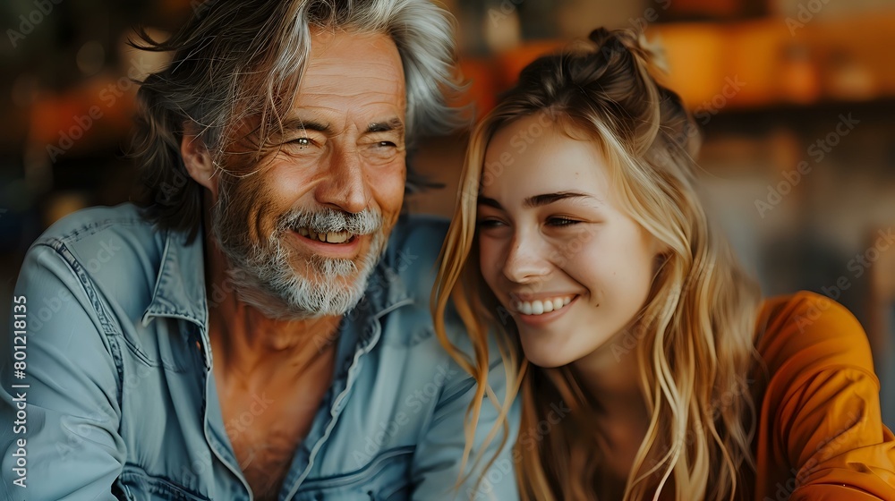 Joyous Connection: A Moment of Natural Togetherness