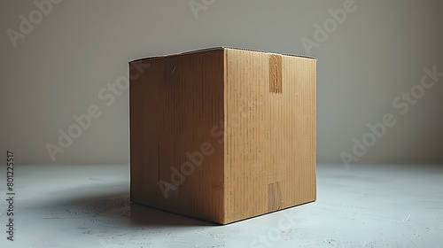 The Minimalist Cardboard Box: A Vessel for Imagination