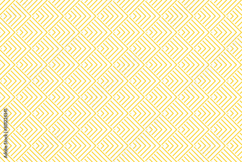 Pattern stripes seamless. Yellow and white stripes pattern vector for wallpaper, fabric, background, backdrop, paper gift, textile, fashion design etc. Abstract seamless background.