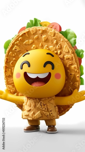 3D emoji of Taco