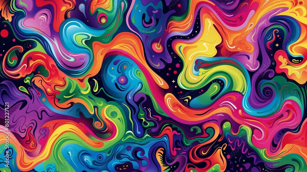 Psychedelic Swirl Psychedelic Swirl
