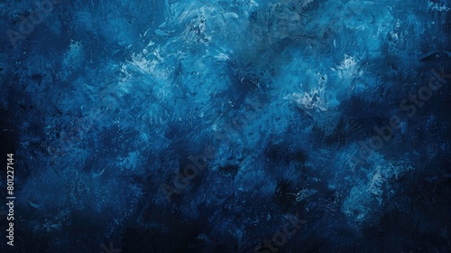 Empty, only dark and deep blue background texture gardient,watercolor background texture with copy space for your text and medium turquoise, very dark blue and midnight blue color.
 photo