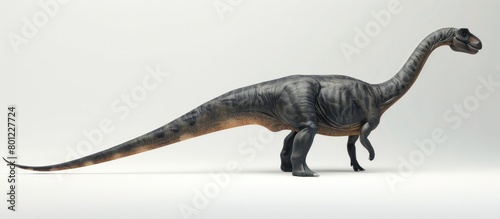 D of an Apatosaurus Roaming the Jurassic Landscape © Sittichok
