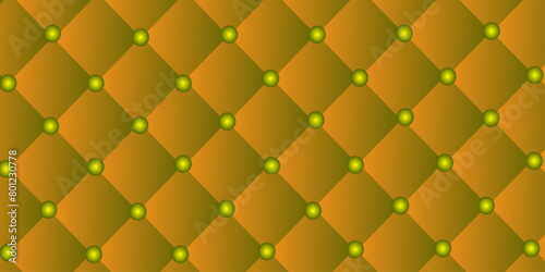 Golden upholstery fabric texture, upholstery gold pattern. Seamless gold pattern with furniture leather upholstery. Luxury endless golden pattern. 