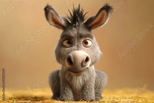 Photo of the donkey from the movie 