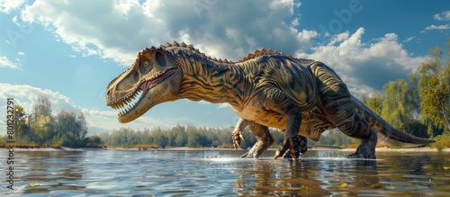 Megalosaurus A Dominant Force in the Jurassic Era © Sittichok