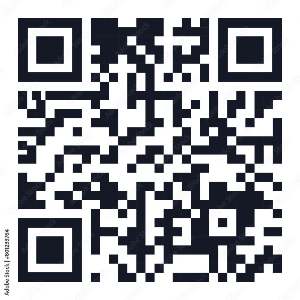 Qr code icon. Vector illustration Qr code icon. Vector illustration