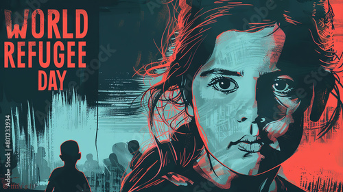 Poster for World Refugee Day 
