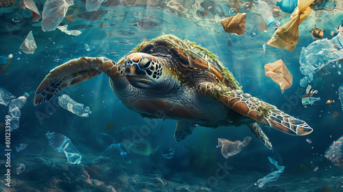 Poster for World Ocean Day 