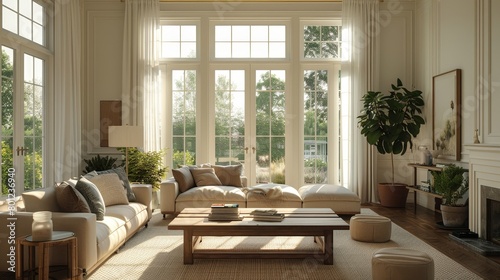 Family Living Room Natural Light: Images of living rooms designed for families © MAY
